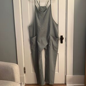Slouchy sage overalls XL